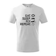 Eat sleep fly repeat