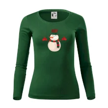 Vánoční sněhulák