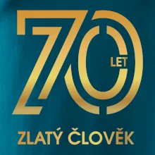 70 let zlatý člověk