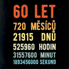 Narozeniny 60 přepočet času