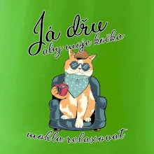 Já dřu, aby moje kočka mohla relaxovat