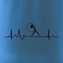 EKG moderní gymnastika obruč