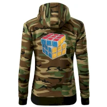 Rubikova kostka kreslená