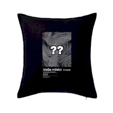 Vaše místo - vrstevnice v obdélníku