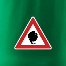 Dopravní značka - krocan