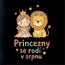 Dětský obrázek - princezny se rodí v srpnu