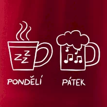 Pondělí Pátek - Kafe Pivo Pondělí Pátek - Kafe Pivo