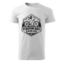 Stoupání bolí sjezd léčí - horské kolo
