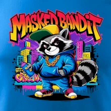 Mýval - masked bandit grafitti