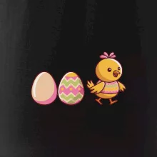 Evoluce vajíčka - velikonoce - kuře