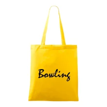 Bowling nápis psací