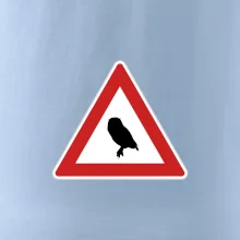 Dopravní značka - Pozor sova