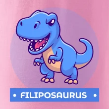 Dinosauří jména - modrý dinosaurus