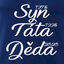 Syn, táta děda - vaše ročníky