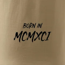 Born in - Římské číslo 1991