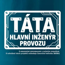 Táta hlavní inženýr provozu