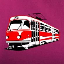 Tramvaj T3R barevná