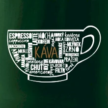 Káva - hrníček názvy