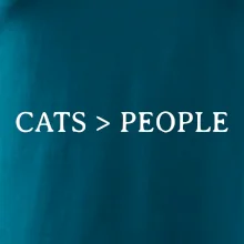 Cats > people