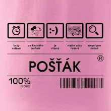 Čárový kód pošťák