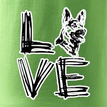 Německý ovčák love