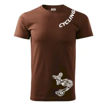 Cycling nápis šikmo