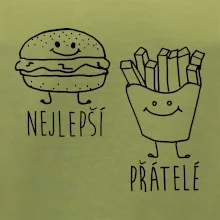 Nejlepší přátelé - Hamburger a hranolky