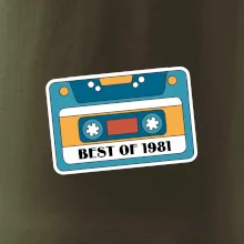 Narozeniny kazeta Best of 1981