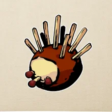 Kaštanový ježeček