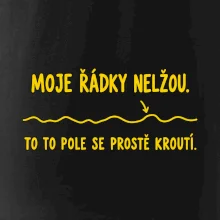 Moje řádky nelžou křivé polní brázdy