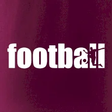 Football nápis