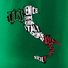 Mapy - názvy měst - Italie