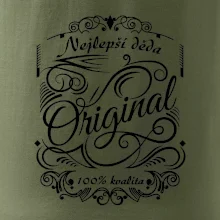 Vintage nejlepší deda 100% kvalita