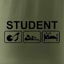 Pít užívat spát - student