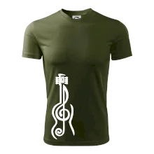 Houslový klíč kytara