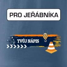 Stavba - vlastní nápis - jeřábník