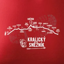 Profil kopců - Kralický Sněžník