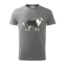 Border kolie kreslená