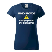 Mimo provoz - použijte jiný bankomat