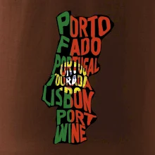 Mapy - názvy měst - Portugalsko