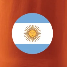 Argentina vlajka kulatá