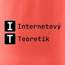 IT Nápis Internetový Teoretik
