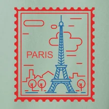 Paříž známka jednoduchá