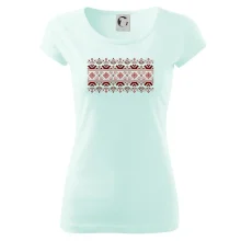 Ukrajinský vzor - červený