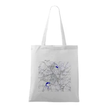 Plzeň mapa s vodními toky