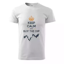 Keep Calm and Buy the Dip - koruna  a graf Keep Calm and Buy the Dip - koruna  a graf