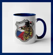 Hasič erb - Česká vlajka