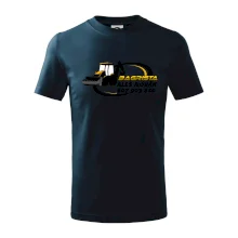 Bagrista v kruhu - vlastní nápis