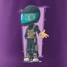 Vesmírný voják fialový