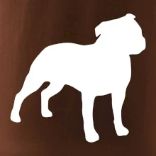 Americký stafordširský teriér  Na prsu